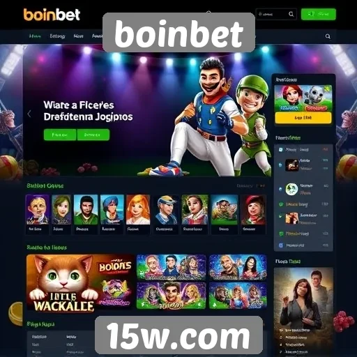 Acessibilidade e design do site boinbet